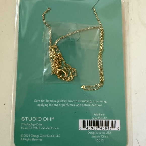 NEW Wishbone - Lucky You Necklace - Picture 6 of 6